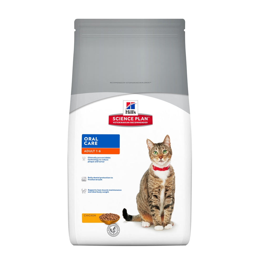 Science plan oral care top cat food