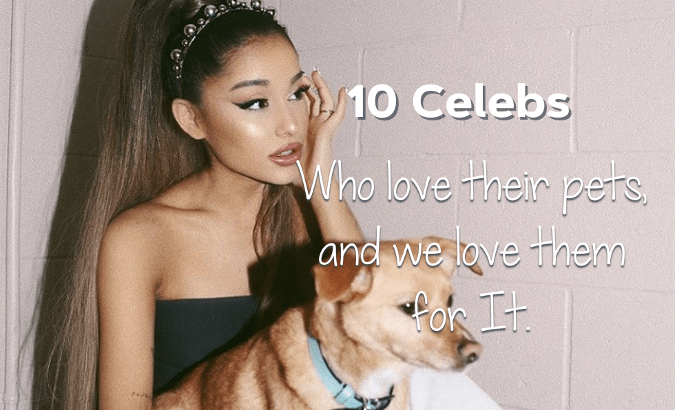 10 Celebs who love their pets, and we love them for it