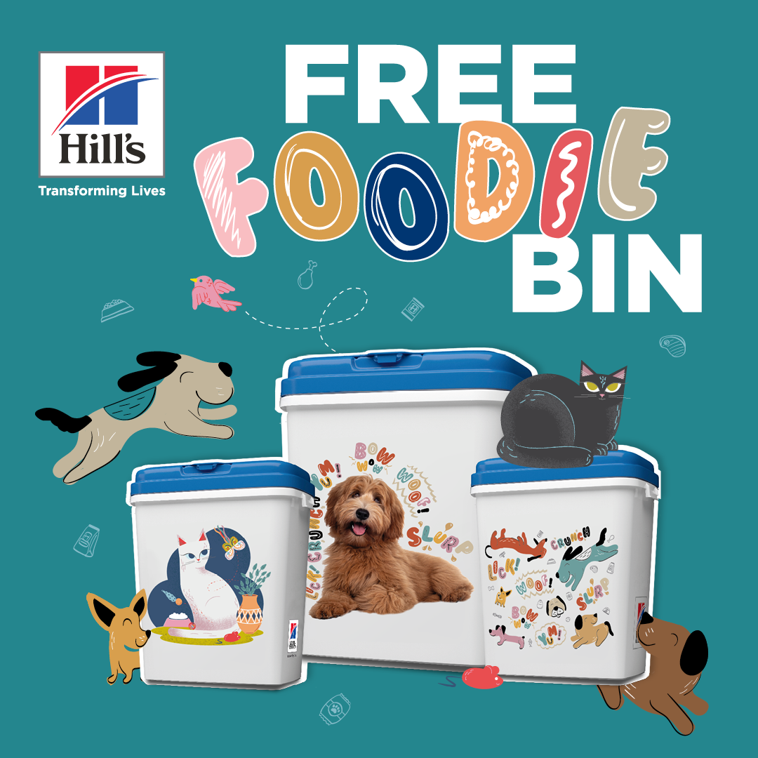 FREE Hill's Dog Food Bin (Small)– ZUKi Pet