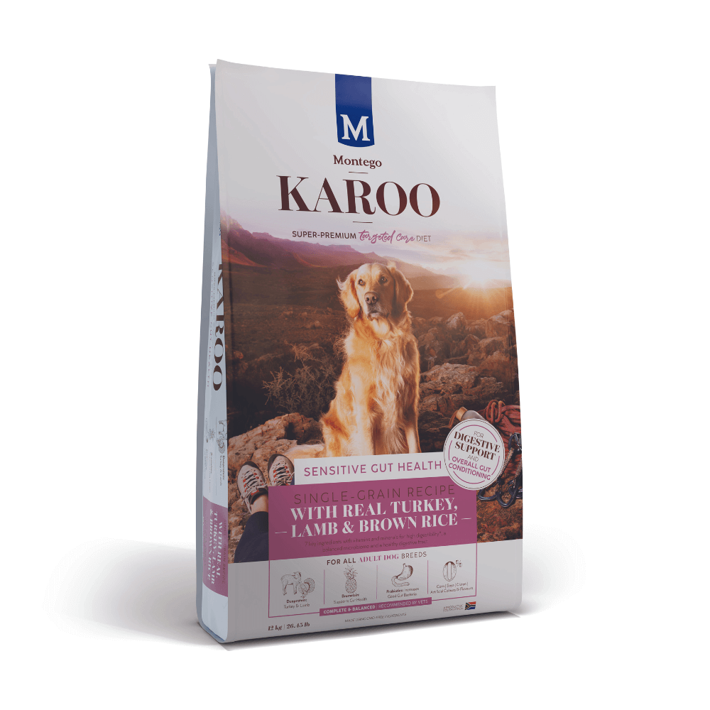 Karoo Adult Turkey Lamb Sensitive Gut Health Dry Dog Food