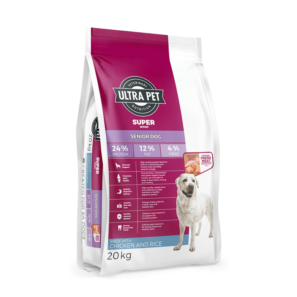 Superwoof Senior Adult Chicken and Rice Dog Food– ZUKi Pet